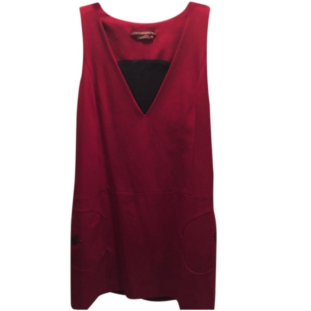 COMPTOIR DES COTONNIERS Drop-Waist Cocktail Dress